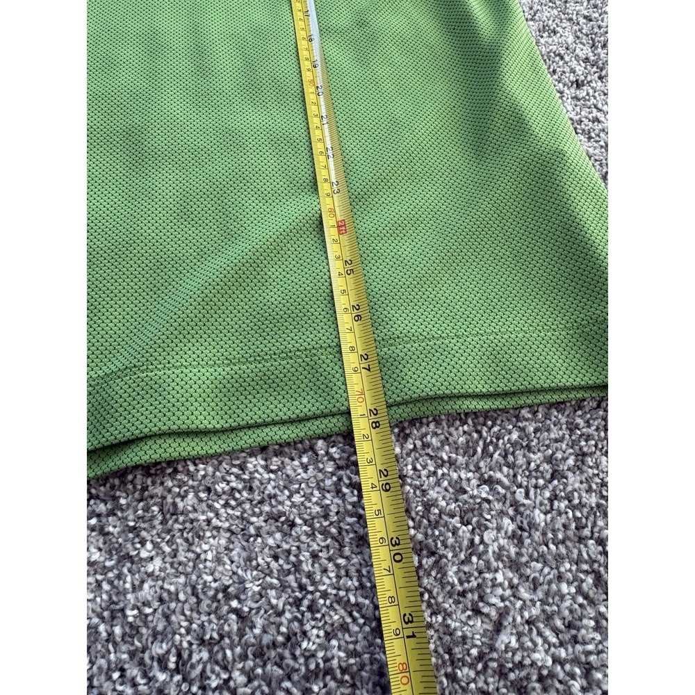 Nike Golf Dri Fit Mens Shirt Polo Green Soft Mesh Design Size Medium‎ - Picture 4 of 8